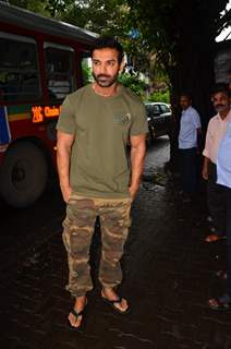 John Abraham promotes 'Dishoom'