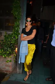 Jacqueline Fernandes promotes 'Dishoom'