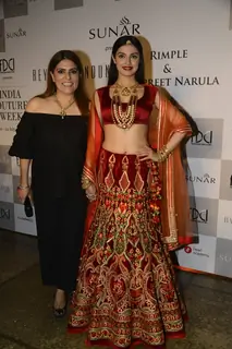 Divya Khosla at Day 3 of FDCI India Couture Week