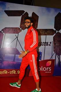 The Red Man!: Ranveer Singh at Special Screening of film '24 Season 2'