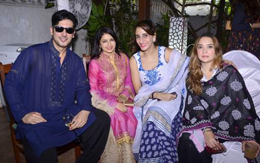 Farah Khan Ali, Bhagyashree and Zayed Khan at Akbar Khan's Get together party!