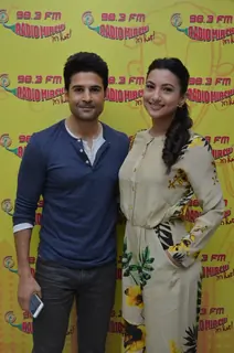 Rajeev Khandelwal and Gauahar Khan Promotes 'Fever' on Radio Mirchi