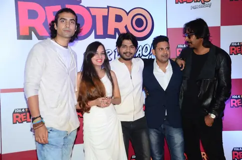 Jubin Nautiyal and Ankit Tiwari at Launch of Red FM's new channel 'RedTro 106.4 FM'