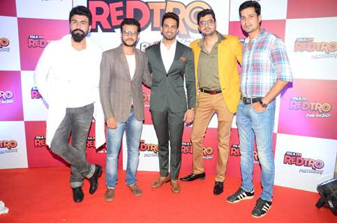 Arya Babbar, Upen Patel and Sumeet Vyas at Launch of Red FM's new channel 'RedTro 106.4 FM'