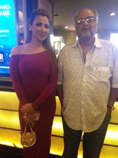 Ritu Shivpuri with Boney Kapoor at Special Screening of film '24 Season 2'