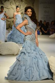 Saiyami Kher turns showstopper for Gaurav Gupta's collection at India Couture Week Day 4