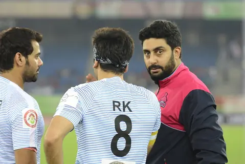 Abhishek Bachchan at Soccer Match between Parliamentary MP vs All Stars