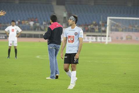 Ranbir Kapoor at Soccer Match between Parliamentary MP vs All Stars