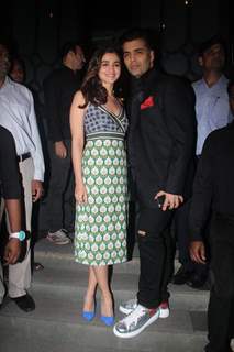 Alia Bhatt and Karan Johar at Jitesh Pillai's Bday Bash!