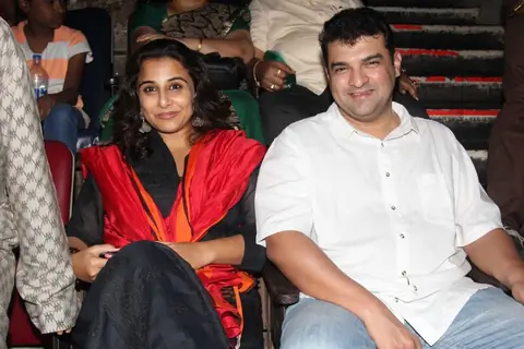 Siddharth Roy Kapur and Vidya Balan at Screening of movie 'Kabali'