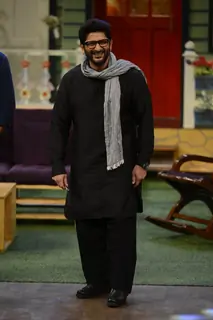Arshad on the sets of Kapil Sharma