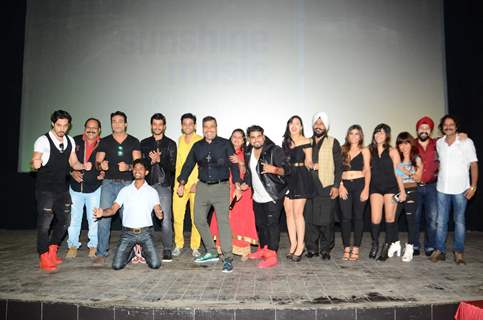 'Sunshine Music Tours and Travels' team at the trailer launch of the film