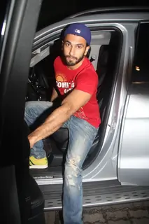 Ranveer Singh snapped in Bandra