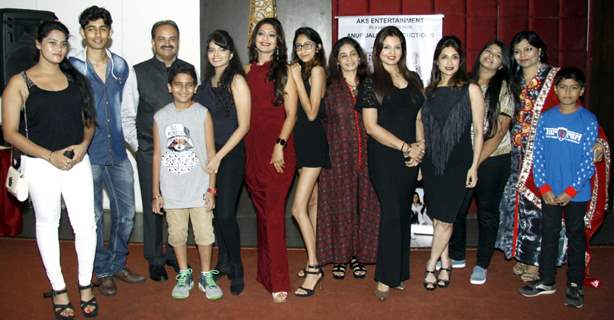 Aarti with Deepshikha and others celebrates her winning for the Dadasaheb Phalke Golden Camera Award