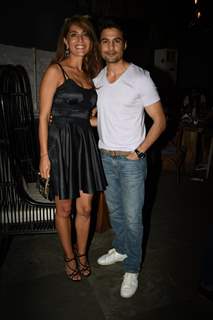 Bollywood actors Caterina Murino and Rajeev Khandelwal at 'Fever' Bash!