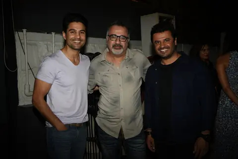 Rajeev Khandelwal, Ajay Chabbria and Vikas Bahl at 'Fever' Bash!