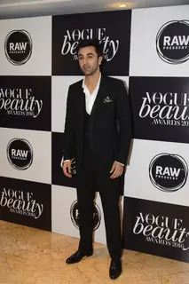 Ranbir Kapoor at Vogue Beauty Awards 2016