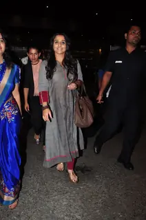 Vidya Balan snapped at airport!