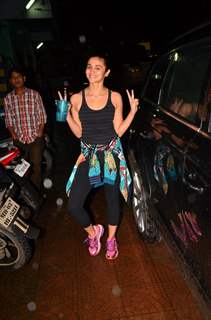 Alia Bhatt snapped in the city