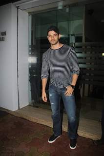 Suraj Pancholi snapped in the city