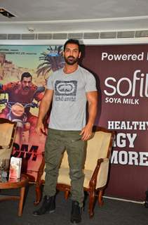 John Abraham promotes 'Sofit'