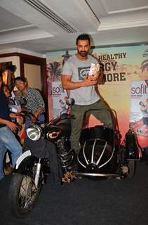 John Abraham promotes 'Sofit'