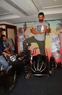 John Abraham promotes 'Sofit'