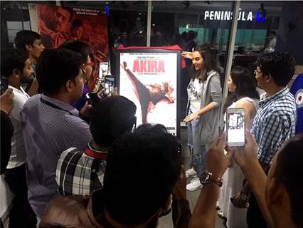 Sonakshi Sinha launches the new poster of 'Akira'