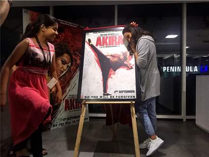 Sonakshi Sinha launches the new poster of 'Akira'