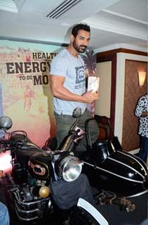 John Abraham promotes 'Sofit'