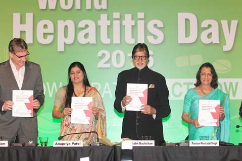 Big B at World Hepatitis Day event