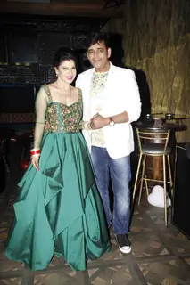 Ravi Kissen and Sambhavna Seth at Post wedding celebrations of Sambhavna & Avinash at Bora Bora