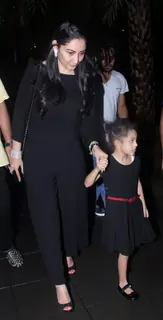Wife Manyata Dutt with Daughter Iqra Dutt at the Birthday Bash of Sanjay Dutt!