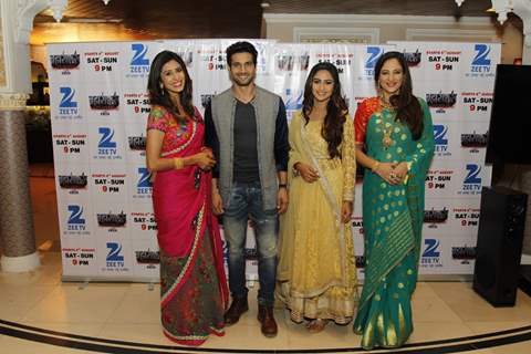 Rakshanda Khan, Aham Sharma, Krystle D'souza and Kishwer Merchantt at the Launch of Bramharakshas