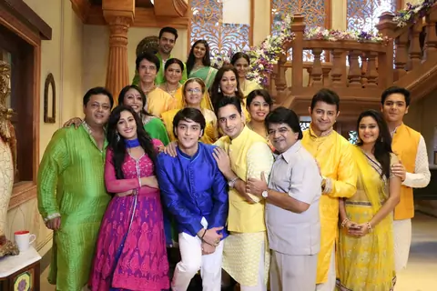 The cast of Ek Rishta Saajhedari Ka at the launch event