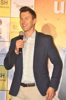 Brett Lee Promotes  'Unindian' at Oberoi Mall