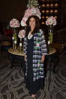 Shobhaa De attend Afternoon Tea at the Drawing Room of The St. Regis