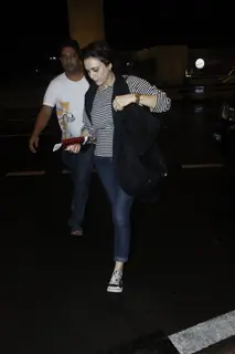 Preity Zinta spotted at airport!