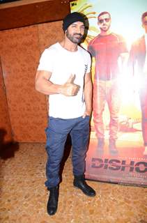 John Abraham promotes 'Dishoom' at Gaiety cinema