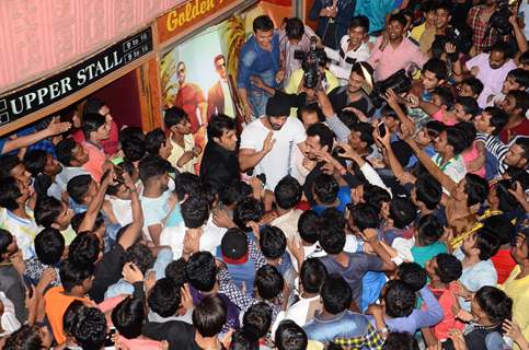 John Abraham promotes 'Dishoom' at Gaiety cinema