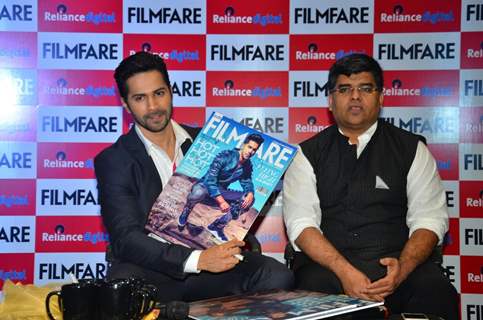 Varun Dhawan launches Filmfare cover