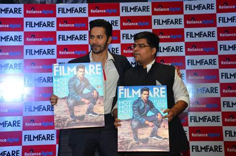 Varun Dhawan launches Filmfare cover