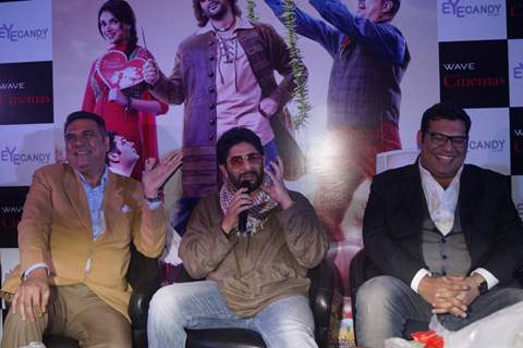 Boman Irani, Arshad Warsi and Kayoze Irani Promotes 'THE LEGEND OF MICHAEL MISHRA'