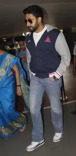 Abhishek Bachchan snapped at airport