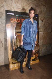 Sonam Kapoor at Chauthi Koot film screening