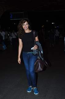 Neetu Chandra snapped at airport