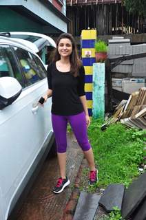 Parineeti Chopra snapped post rehearsals