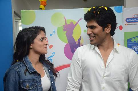 Allu Sirish and Lavanya Tripati Promotes tollywood movie 'Srirasthu Subhamasthu' at Radio City