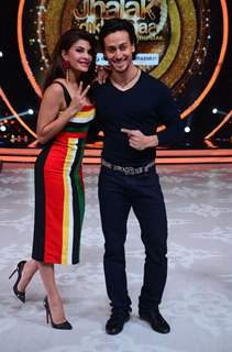 Tiger Shroff and Jacqueline Fernandes Promotes 'A Flying Jatt' on Jhalak Dikhhla Jaa