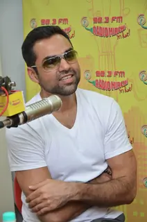 Abhay Deol Promotes 'Happy Bhag Jayegi' at Radio Mirchi studio